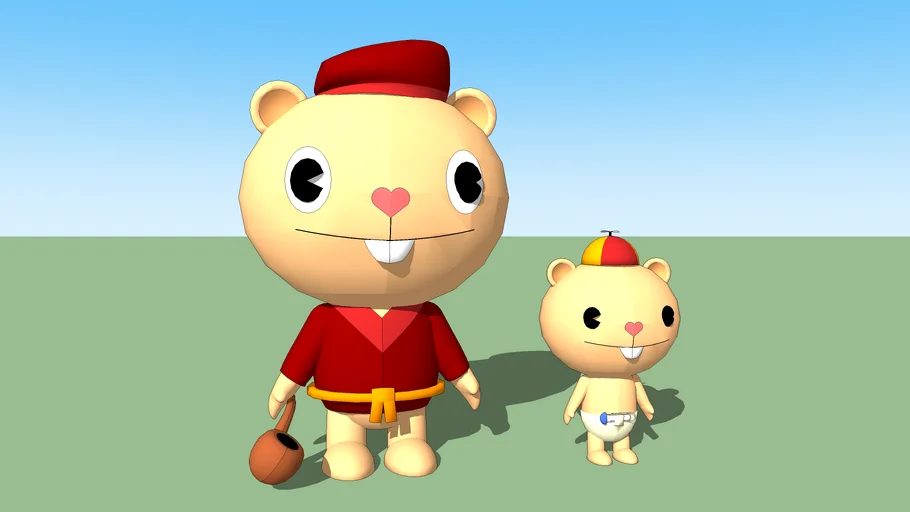 Happy Tree Friends - Pop and Cub