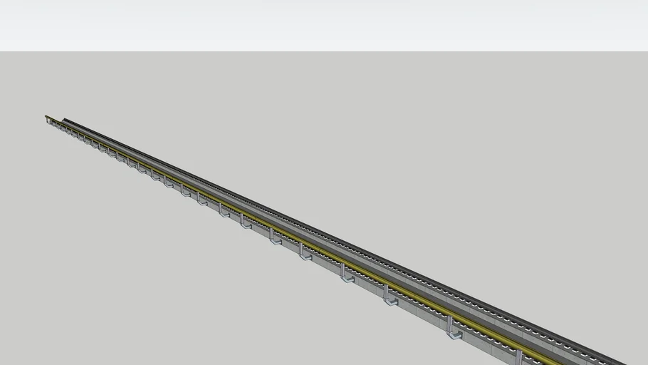 Standard Guage Railway Third Rail Power | 3D Warehouse