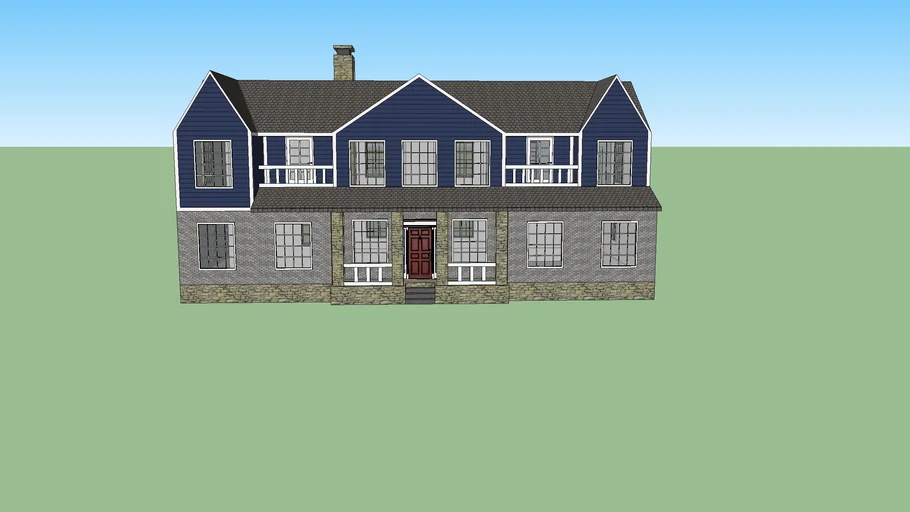 Modern Traditional House