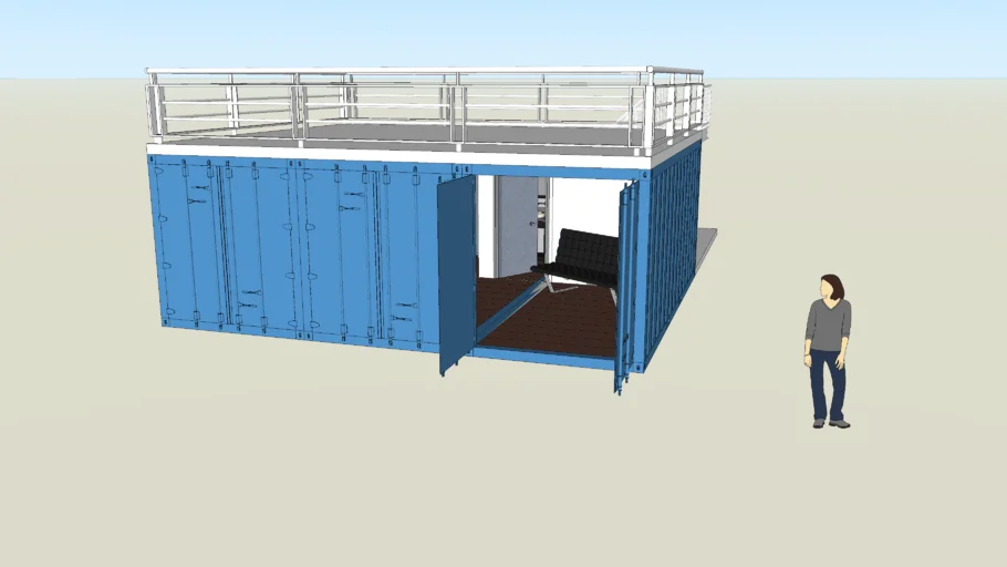 3 Shipping Container Home