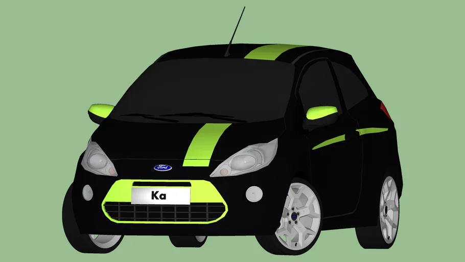 2009 Ford Ka v1.3 special edition ( Digital Art )