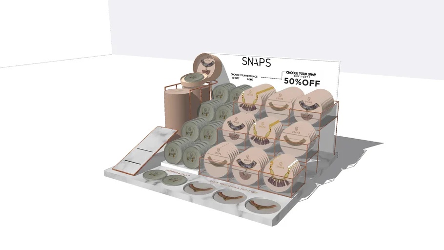 display snaps