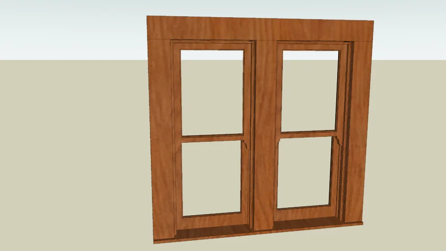 Double Hung Window | 3D Warehouse