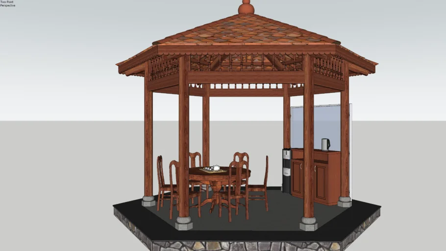 Nhà chòi lục giác- Hexagonal house