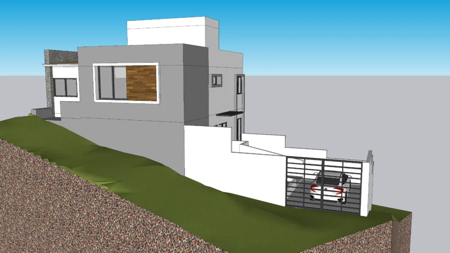 CASA EN DESNIVELES