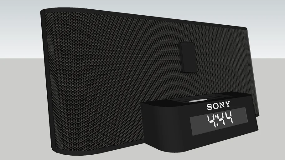 SONY Alarm Clock with Built-In iPod / iPhone Dock