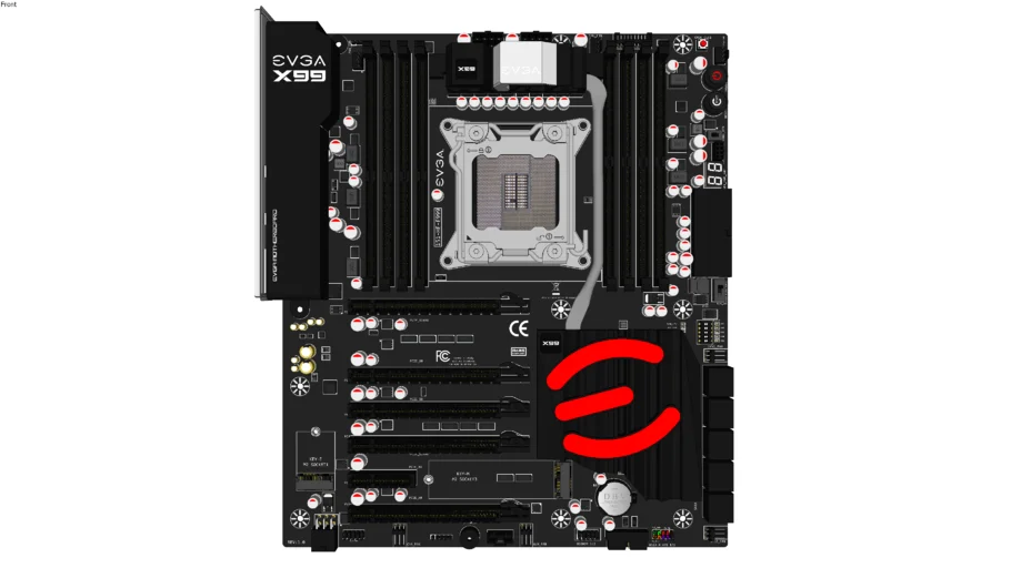 EVGA Intel X99 Classified Socket LGA2011-3 EATX Motherboard
