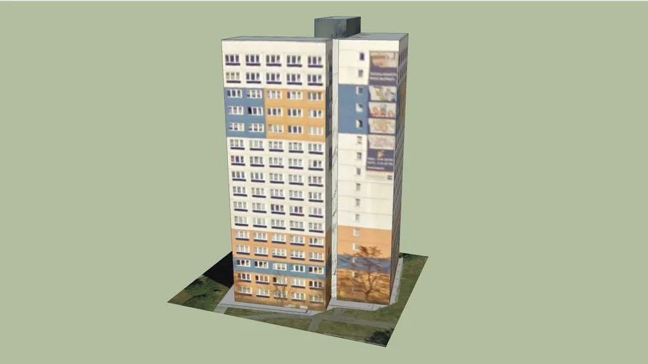 Hochhaus Mockauer Strasse 120 in Leipzig Mockau