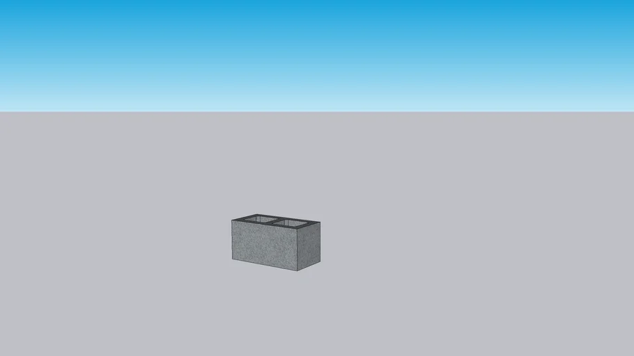 16" (inch) center-block
