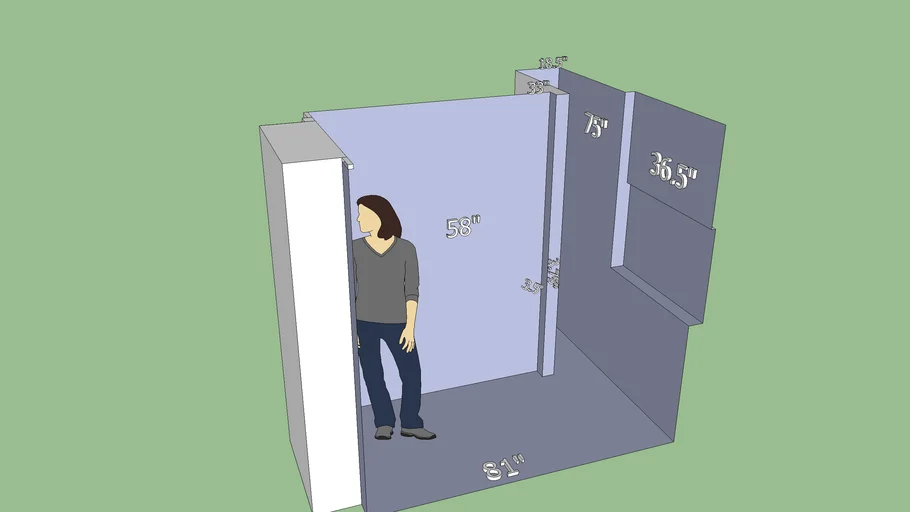 bathroom- door view