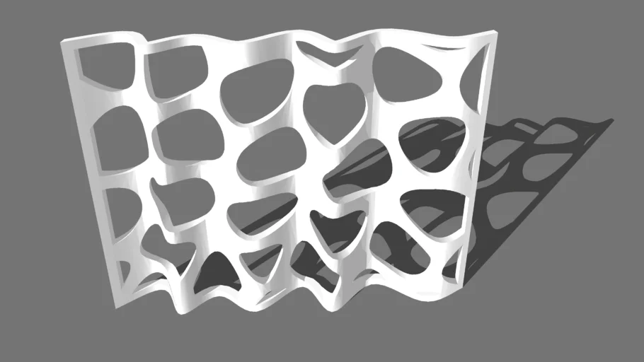 VORONOI CURVE 5 Room Divider
