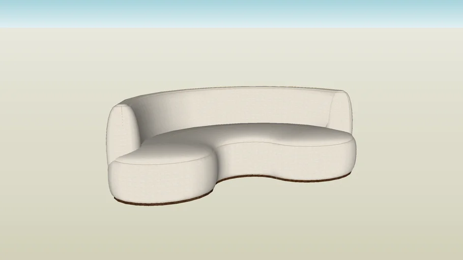 Pierre Augustin Rose sofa 240
