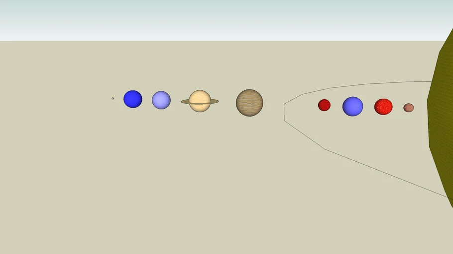Solar system | 3D Warehouse