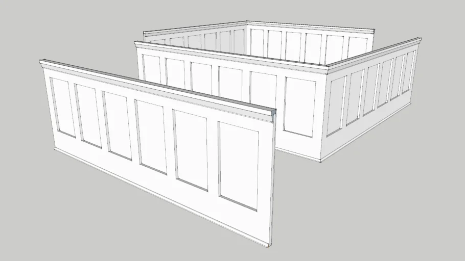 WindsorONE Craftsman 1x4 Board & Batten Wainscoting