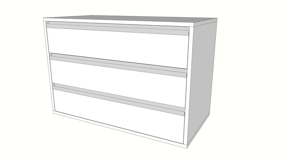 Cómoda guardado de ropa  |  Dresser clothes storage