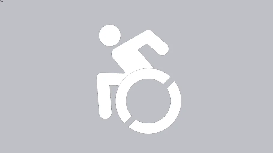 Señal de discapacidad - disabled sign - SIA
