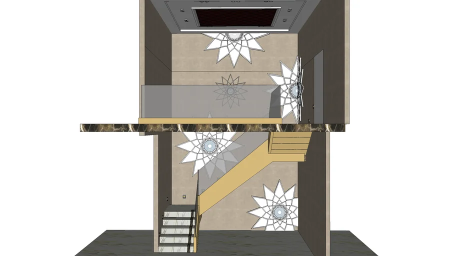 DOUBLE HEIGHT STAIRS