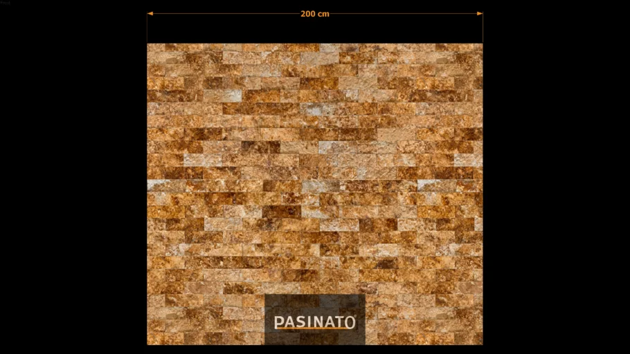 PASINATO MORISCA GOLD BRICK - TIJOLINHO - TS-150