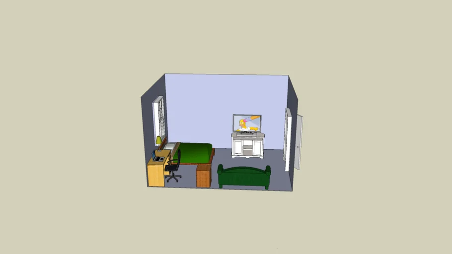 small bedroom