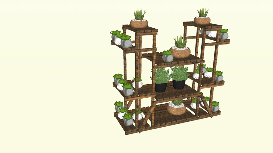 Mueble para plantas
