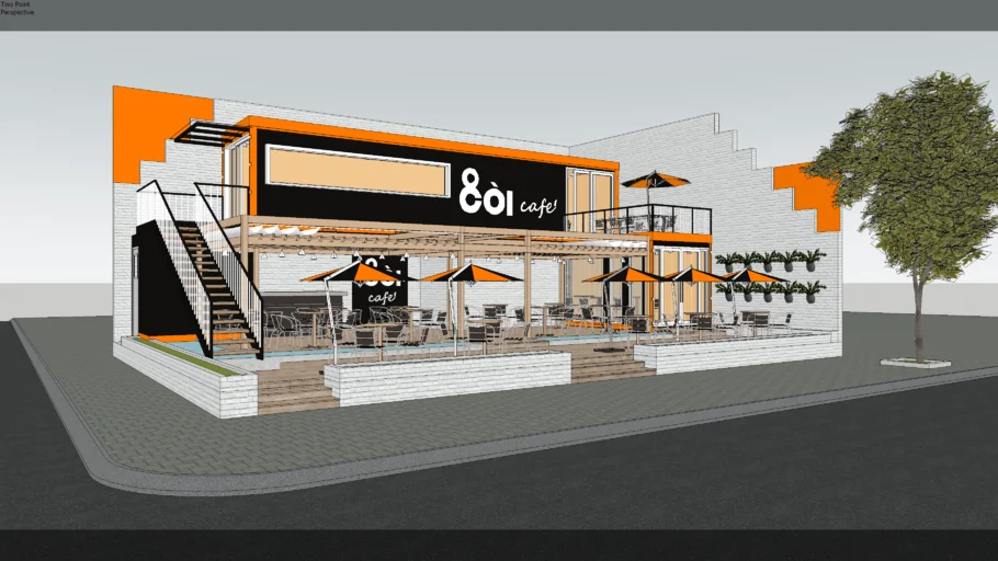 Container coffee shop
