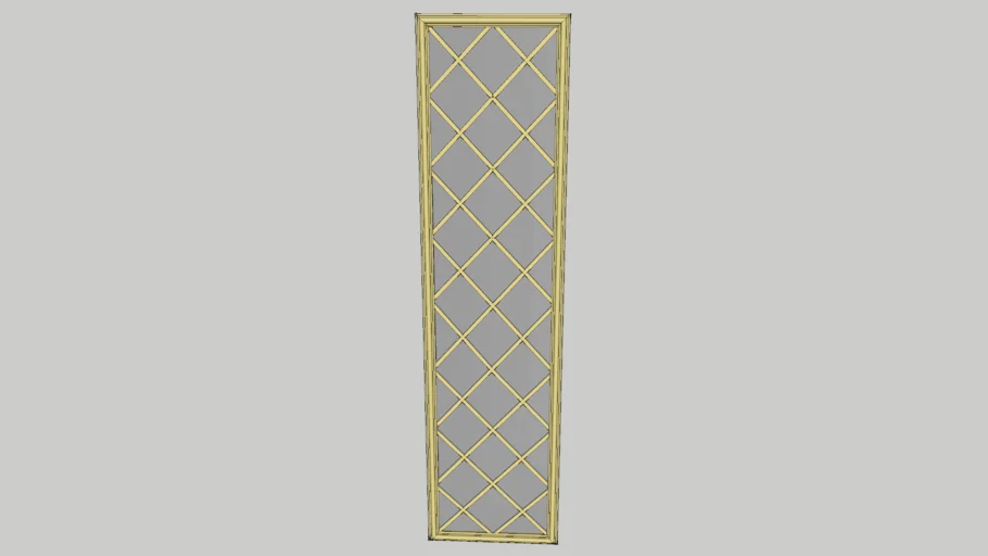 Bevel Criss Cross Mirror