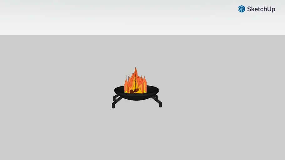 Outdoor Fire Pit | 3D Warehouse