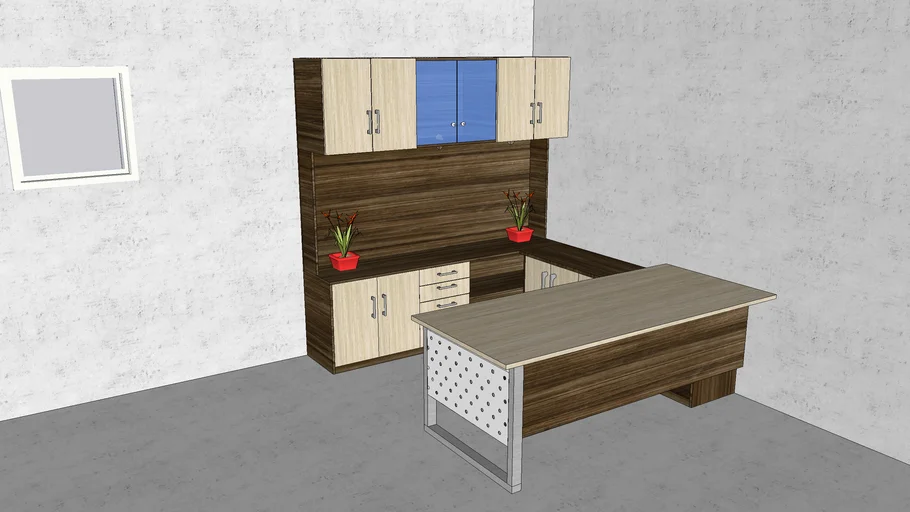 Boss Cabin Office Table