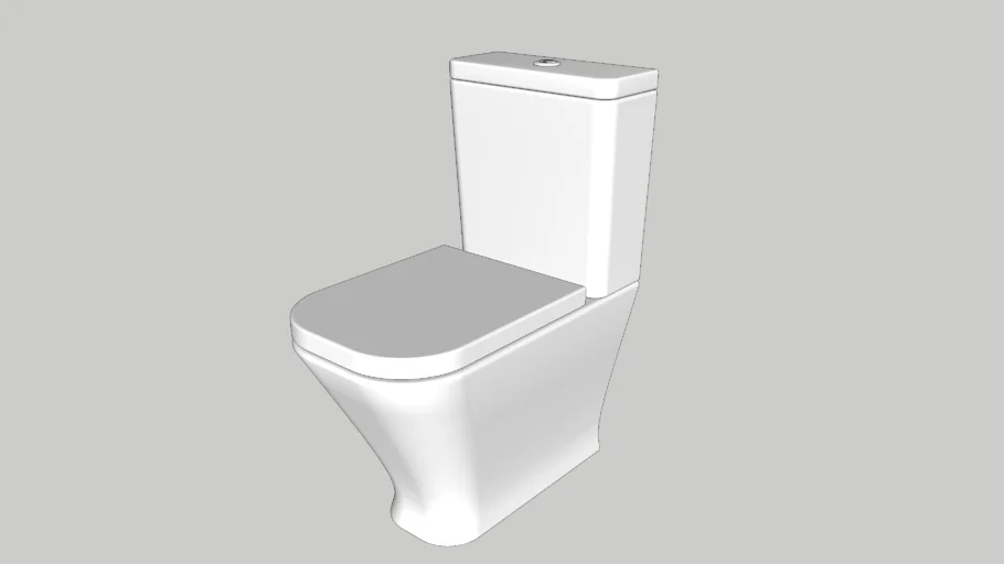 Toilet compact Roca Gap Clean Rim 212107