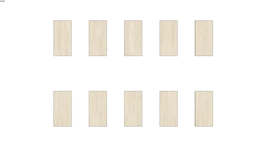 TRAVERTINO NAVONA BIANCO 90X180 NAT RET 9mm - PORTOBELLO