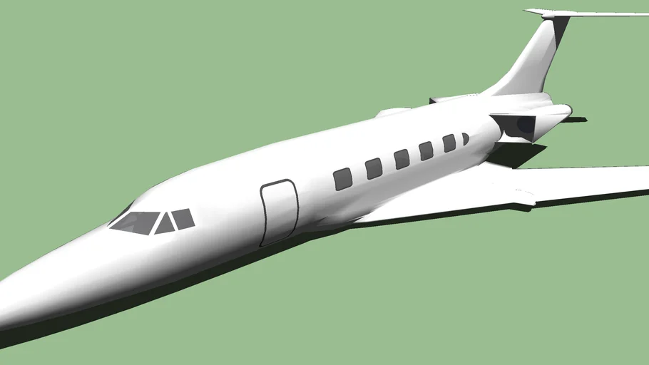 Carreidas C-160 (With wing swept)