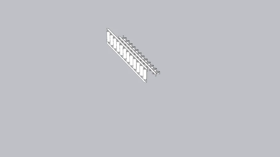 Folding Stairs by BCompact