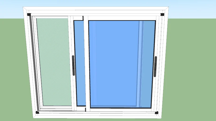 Ventana Aluminio Corrediza (C/ Mosquitero)
