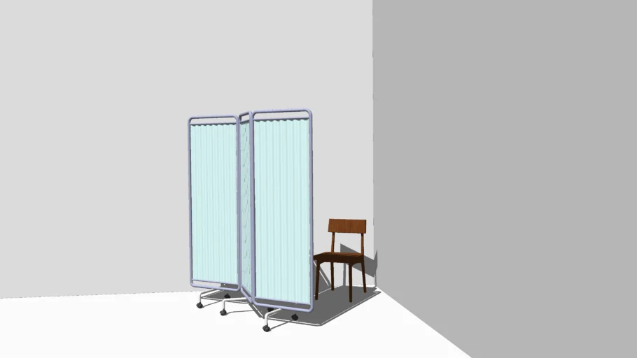 folding screen of hospital 