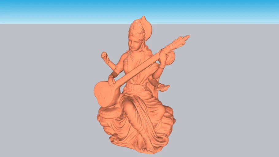Saraswati idol 1