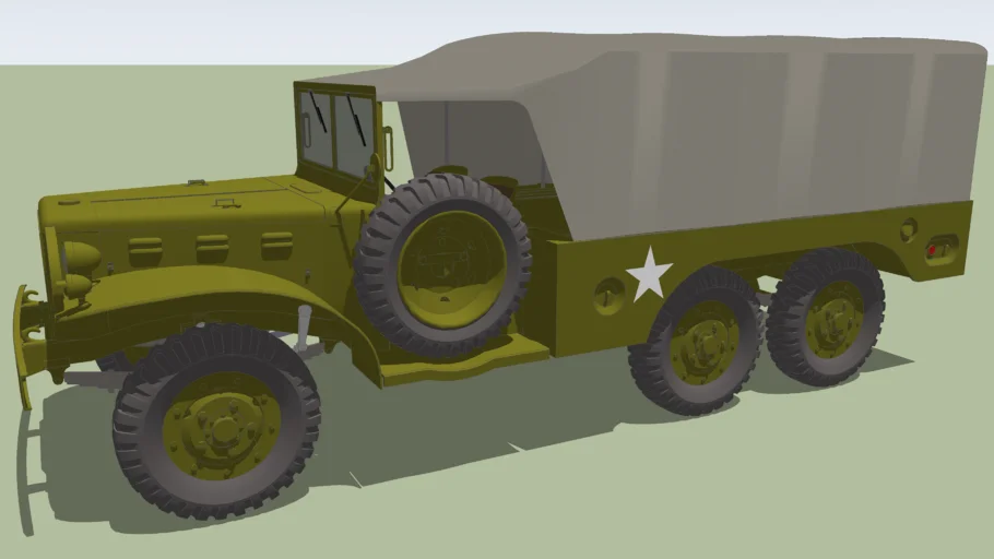 Dodge WC-62 3/4 ton 6x6