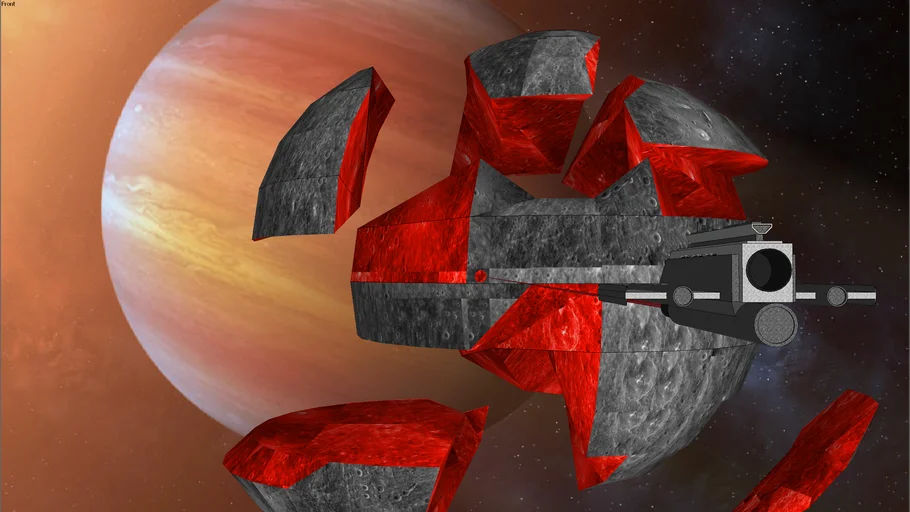 Destroyer in action