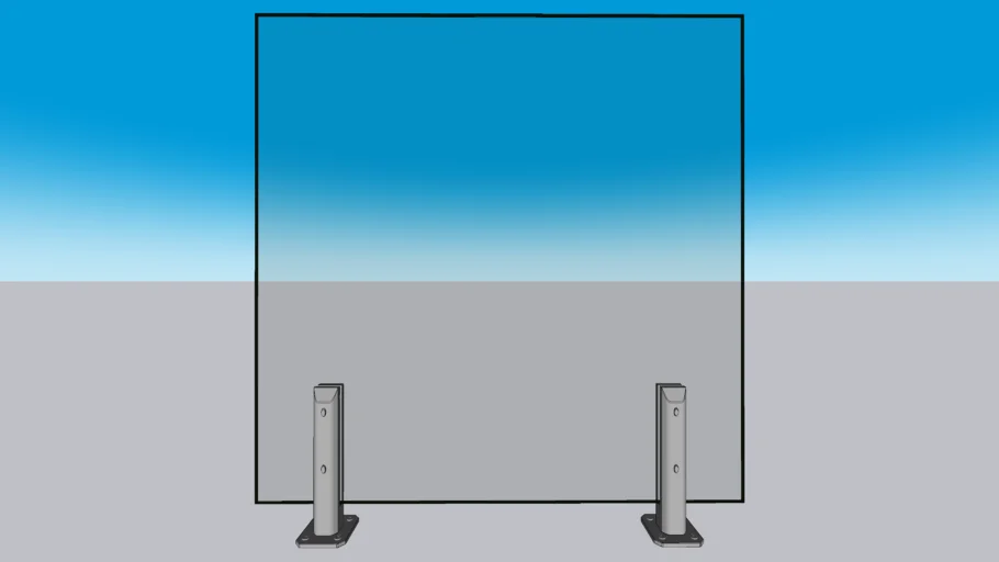Guarda corpo de vidro