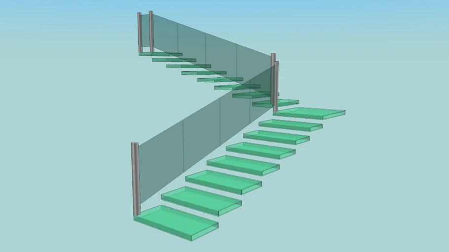 Glass Staircase