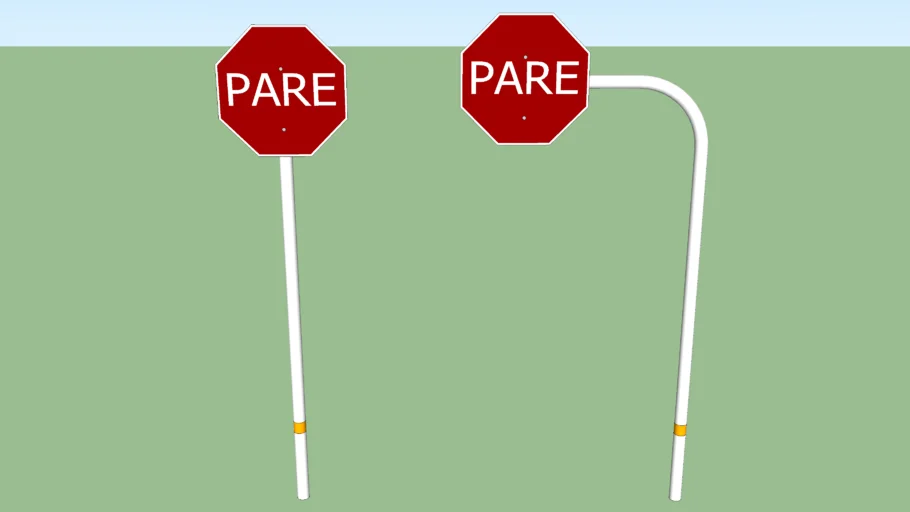Carteles de Señalización - Cartel "Pare"