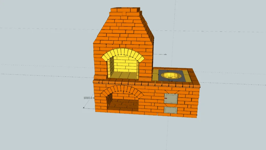 Masonry heater, печь, печка, печник, камин, мангал из кирпича, kachelofen, fireplace, pechnik-pech-kamin.ru