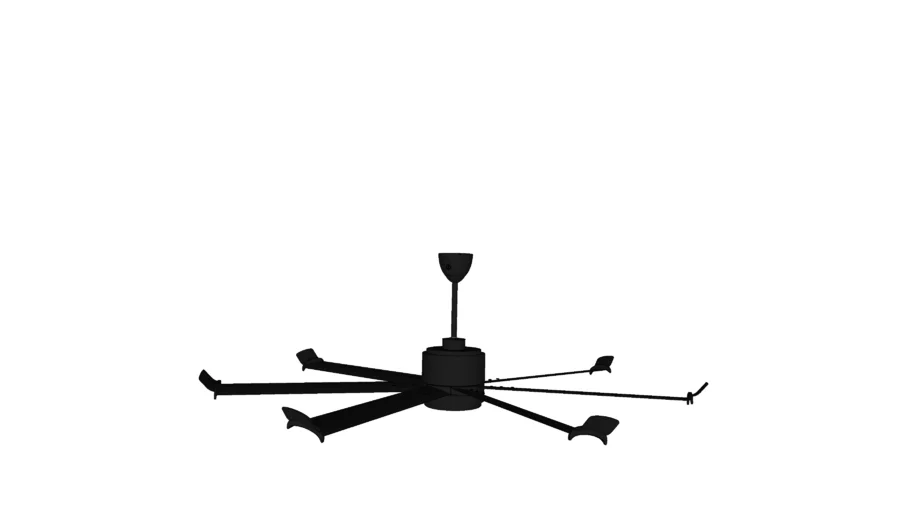 Grand Master – 60″ Refined Industrial HVLS Fan with 7 Customizable Aluminium Blades