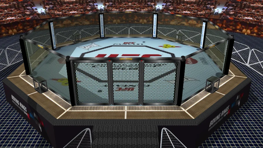 Dynamic UFC Octagon | 3D Warehouse