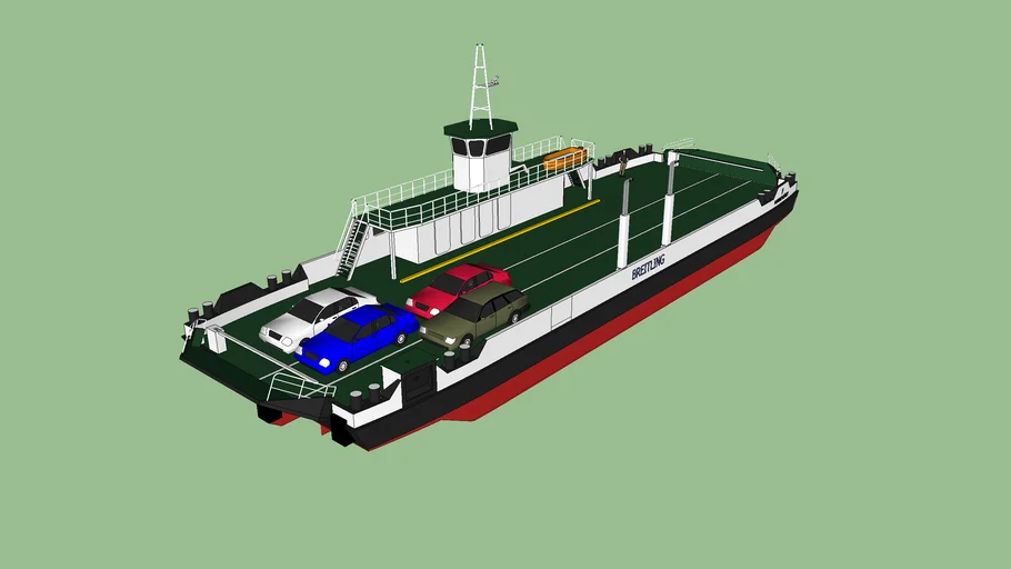 german ferry 'Breitling'