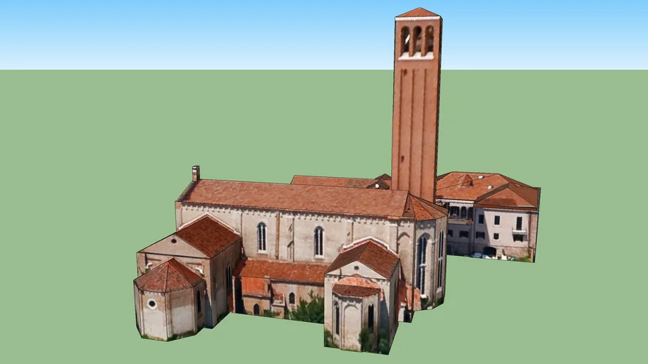 Sant´Elena Monastery in Venice, Italy