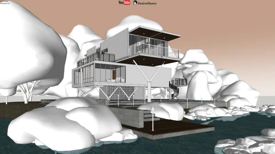Riverside Villa | 3D Warehouse