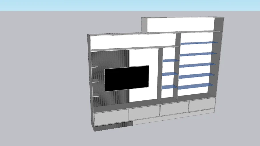 Backdrop + rak | 3D Warehouse