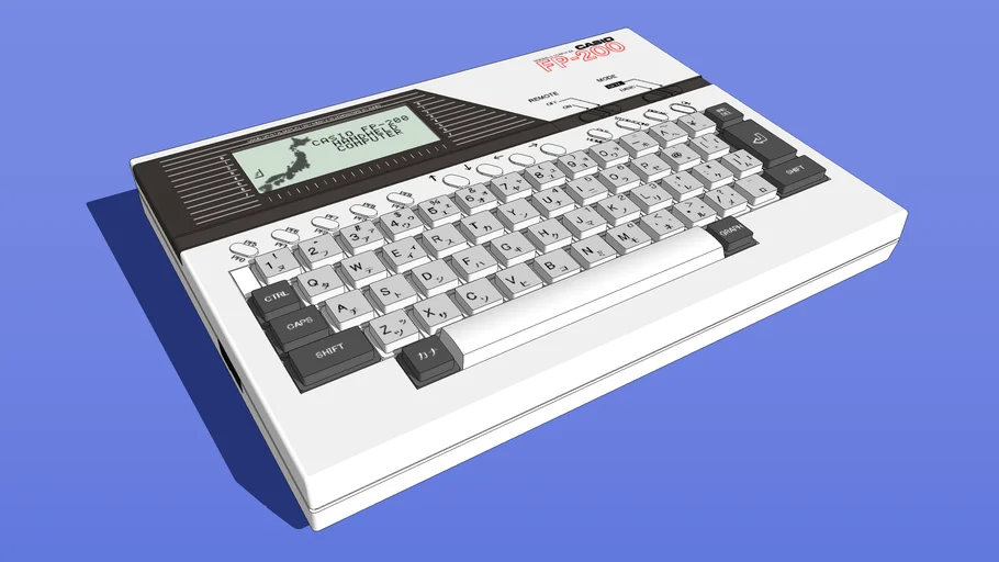 CASIO Handheld Computer FP-200 (1983:Japan)