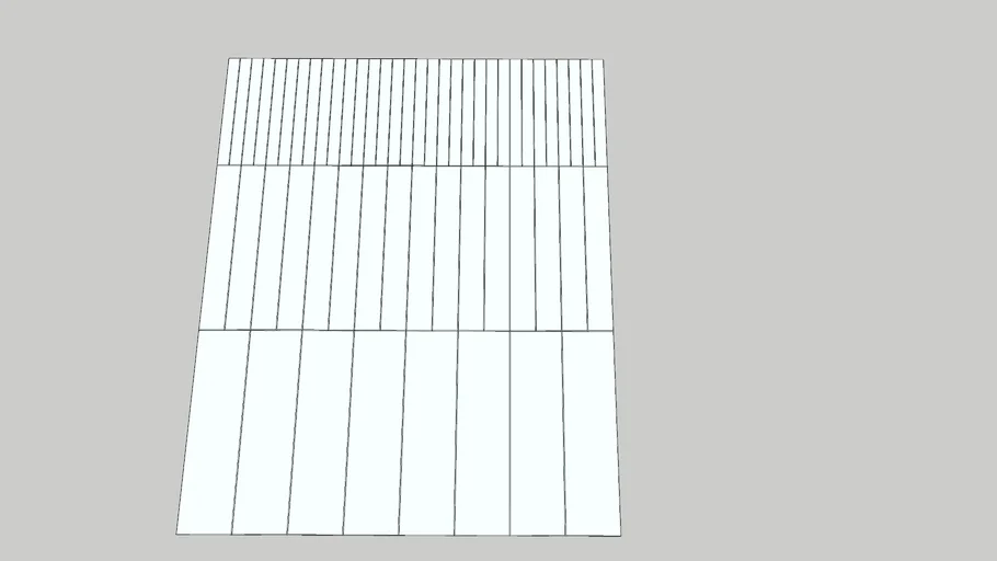 MIRROR PANEL SKETCHUP