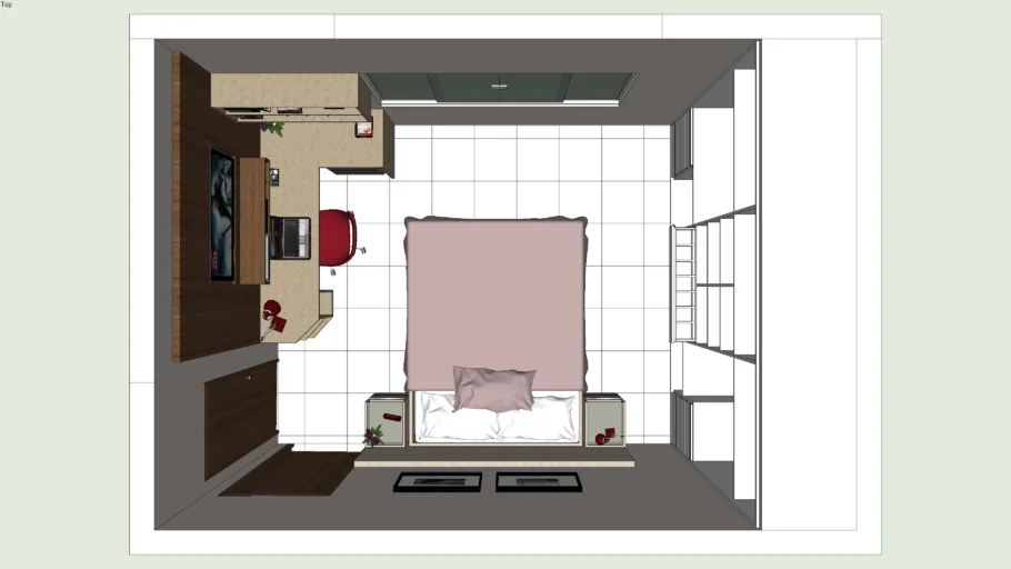 Quarto planejado